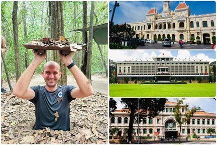 Cu Chi Tunnels Half Day Tour with City Tour Option