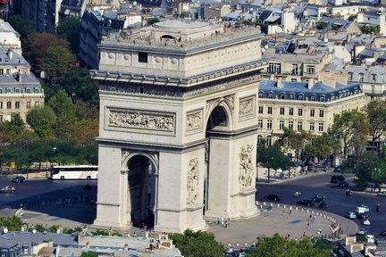Arc de Triomphe Rooftop Ticket