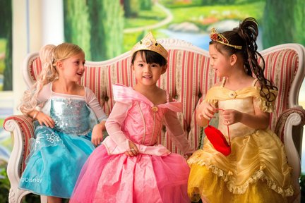 Bibbidi Bobbidi Boutique Disney Princess Transformation
