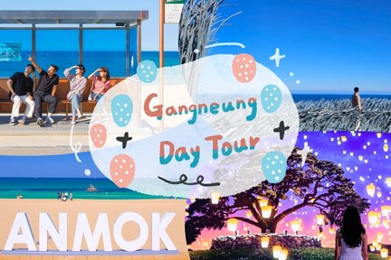 Gangneung hot spots! BTS Bus Stop / Goblin / Haslla Art World / Cafe
