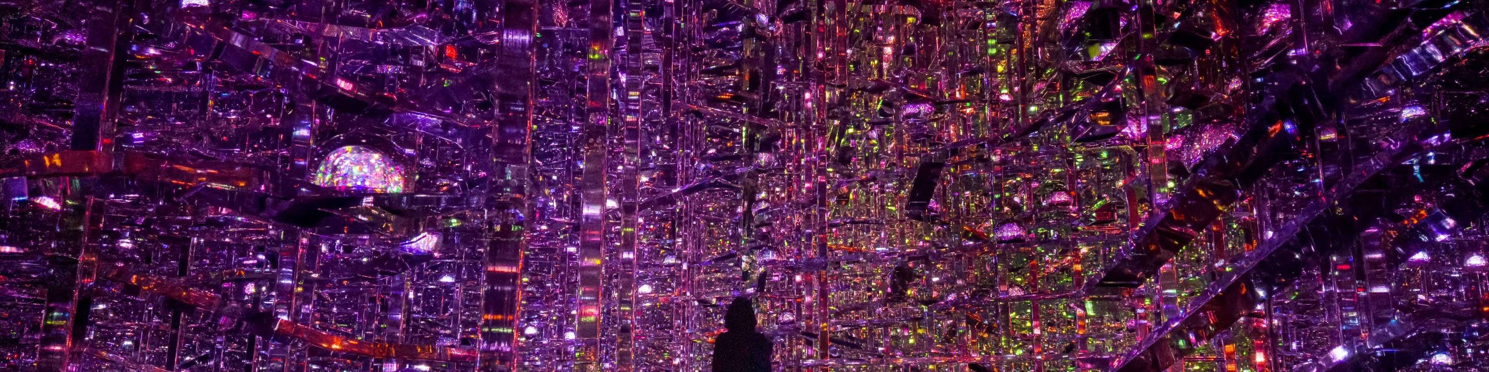 teamLab Borderless - teamLab Borderless Infinite Crystal World