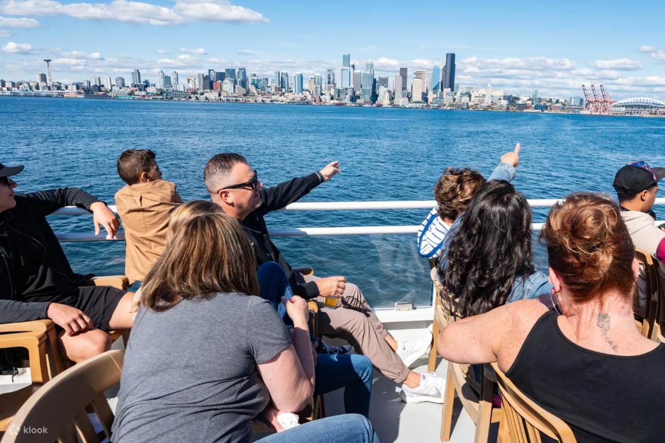 Enjoy watching passengers marvel at panoramic views, feeling the refreshing wind onboard