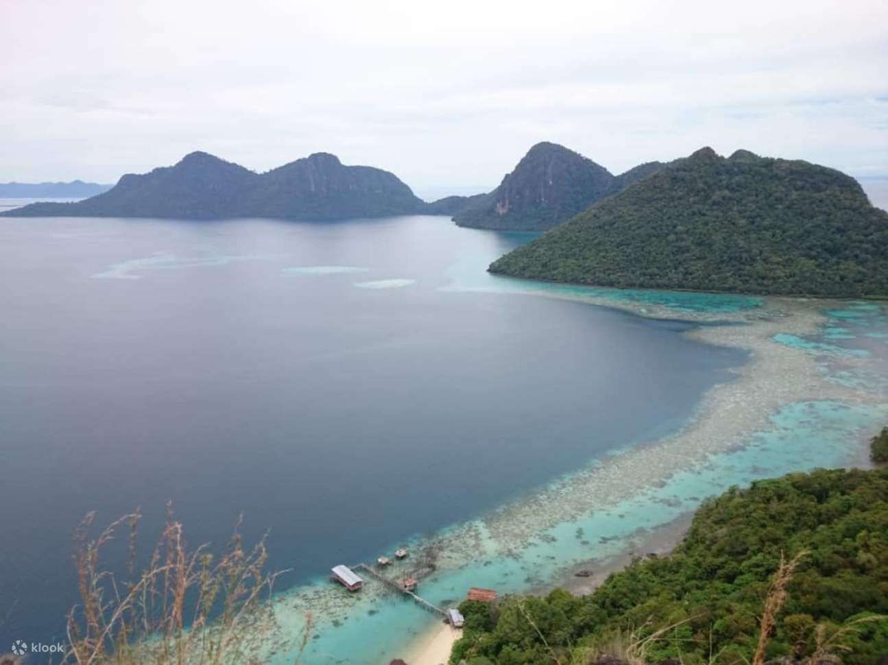 Bohey Dulang island view
