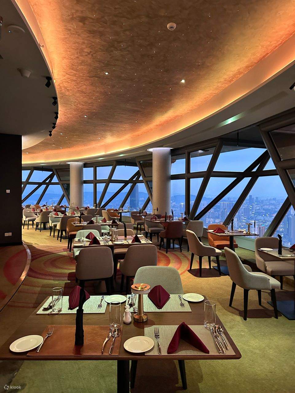 ORBIT Revolving Dining in KL Tower