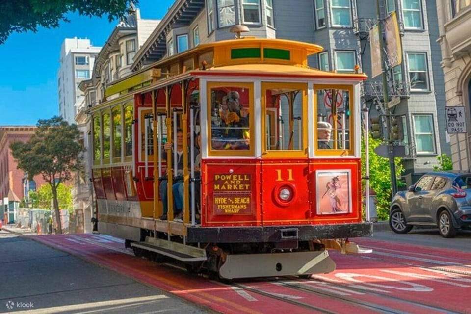 Hop on and off the famous cable car at 14 iconic stops!